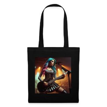 Heavy Metal Femme - Sac en tissu - noir - Devant