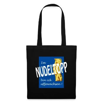 ROBINET DE NOUILLES - Sac en tissu - noir - Devant
