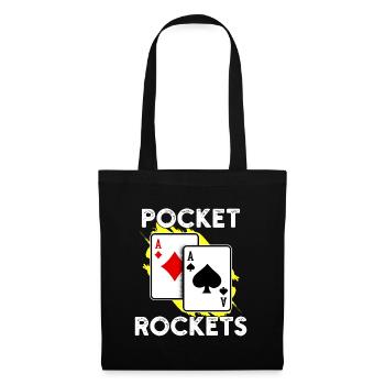 Jackpot Gambling Casino Poker Statement Joueur professionnel - Sac en tissu - noir - Devant