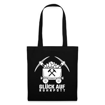 Ruhrpott Luck on Lore Mining Miners - Tote Bag - black - Front