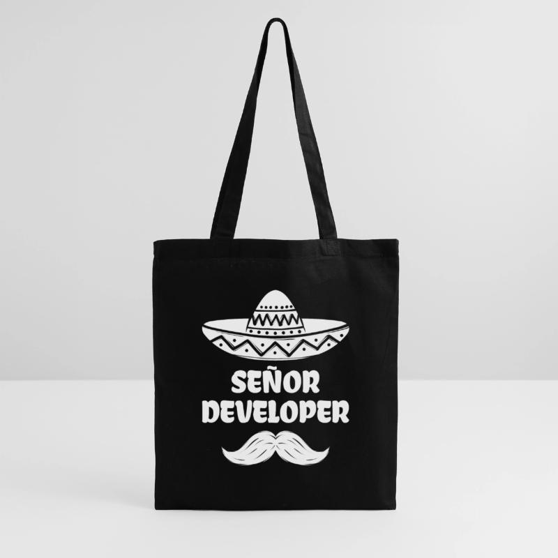 Developer Statement Code Informatik Geek Skripting Stoffbeutel