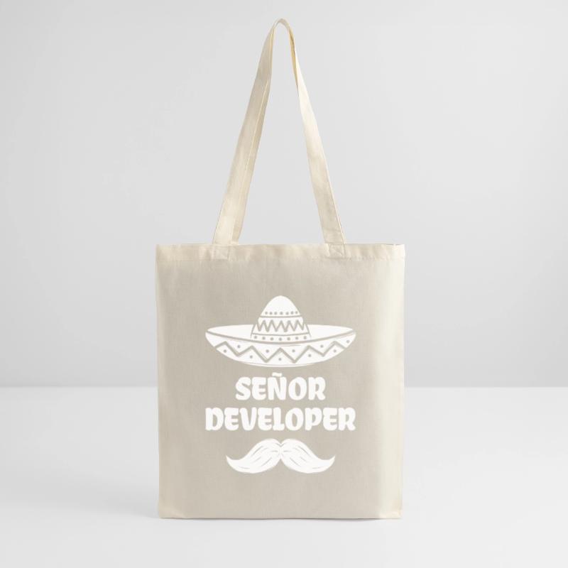 Déclaration du développeur Code Informatique Geek Scripting Sac en tissu