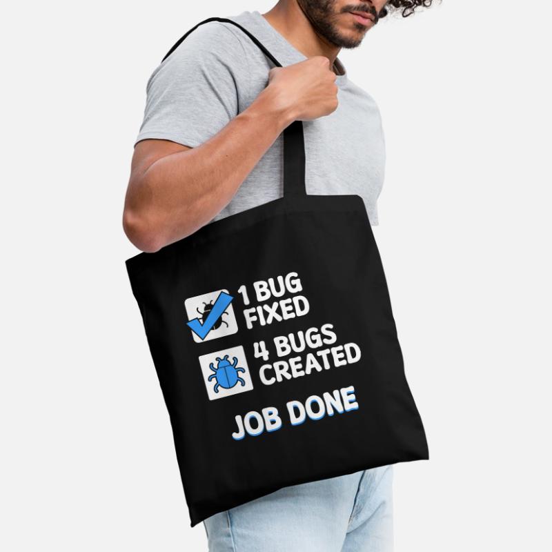 Bugfixing Developer Bugs Code Statement Computer Science Tote Bag