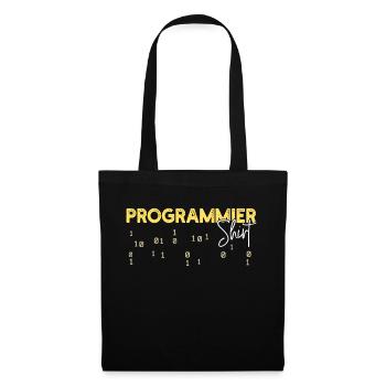 Déclaration du développeur Coden Scripting Développeur Web - Sac en tissu - noir - Devant