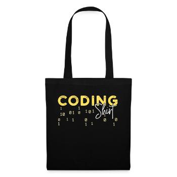 Coden Statement Developer Programmer Scripting - Tote Bag - black - Front