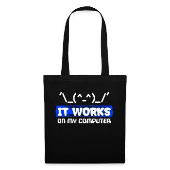Debug Statement Bugfixing Scripting Code Developer - Tote Bag - black - Front