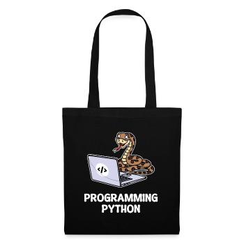 Scripting Programmer Computer Debug Developer - Tote Bag - black - Front