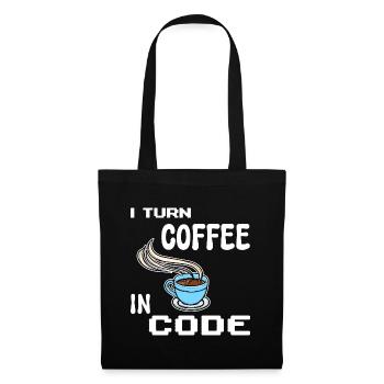 Developer Computergeek Statement Programmer - Tote Bag - black - Front