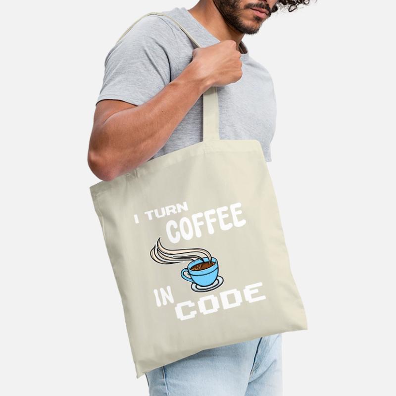 Developer Computerfreak Statement Programmierer Stoffbeutel