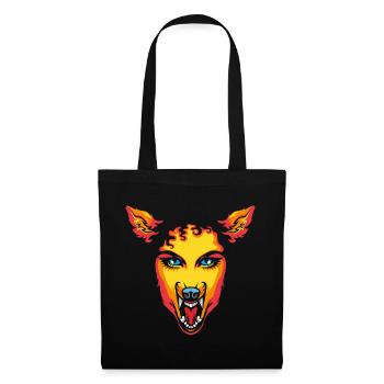 Stay Wild - Sac en tissu - noir - Devant