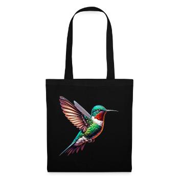 Colibri - Sac en tissu - noir - Devant