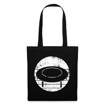 Trampoline Sketch - Tote Bag - black - Front