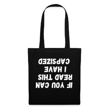 If you see this I have capsized - Tote Bag - black - Front