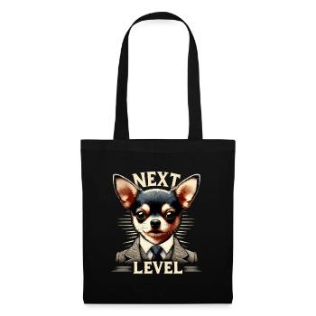 Chihuahua Next Level Suit Dog Gift - Tote Bag - black - Front