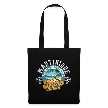 Mers du sud Martinique 1 - Sac en tissu - noir - Devant