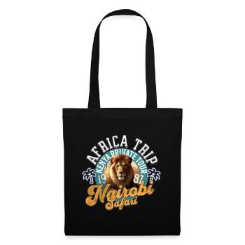 Nairobi Kenya safari - Tote Bag - black - Front