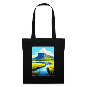 Ben Bulben Irland UK Vintage Reiseposter WPA - Stoffbeutel - Schwarz - Vorne