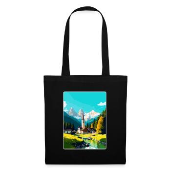 Garmisch Partenkirchen Germany Travel Poster WPA - Tote Bag - black - Front