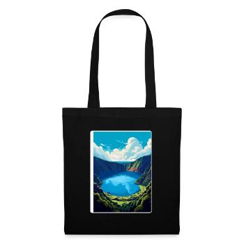 The Azores Portugal Vintage Travel Poster WPA Art - Tote Bag - black - Front