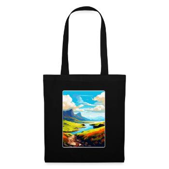 Isle Of Skye Scotland Uk Vintage Travel Poster WPA - Tote Bag - black - Front