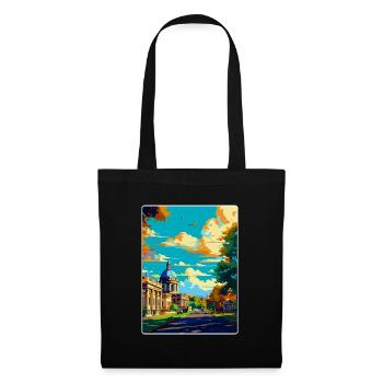 Greenwich London England Uk Vintage Travel Poster - Tote Bag - black - Front