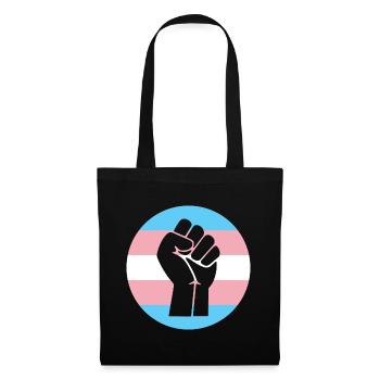 LGBTQ Pride Month - Fighting for Trans Equality - Tote Bag - black - Front