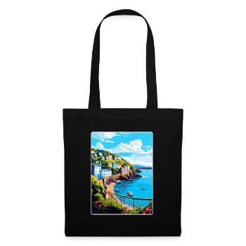 Ilfracombe England Uk Travel Poster Souvenir WPA - Tote Bag - black - Front