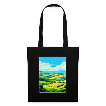 Camel Valley Cornwall England Uk Travel Poster WPA - Tote Bag - black - Front