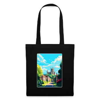 Arundel Sussex Vintage Travel Poster Souvenir WPA - Tote Bag - black - Front