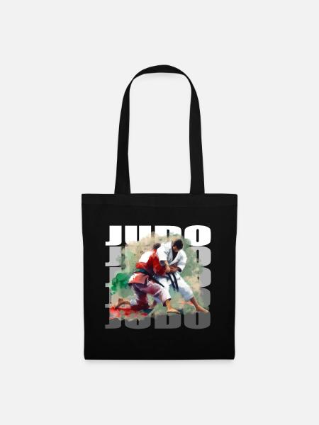 Judo - Stoffbeutel - Schwarz
