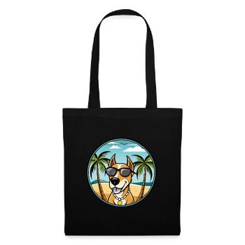 Transylvanian Hound Dog Breed Cartoon Sunglasses - Tote Bag - black - Front