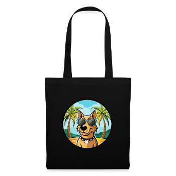 Jamthund Dog Breed Cartoon Sunglasses Beach - Tote Bag - black - Front