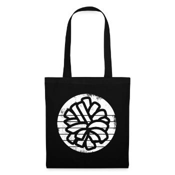 Pompons pom-pom girl - Sac en tissu - noir - Devant