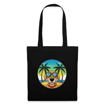 Transylvanian Hound Dog Breed Cartoon Sunglasses - Tote Bag - black - Front