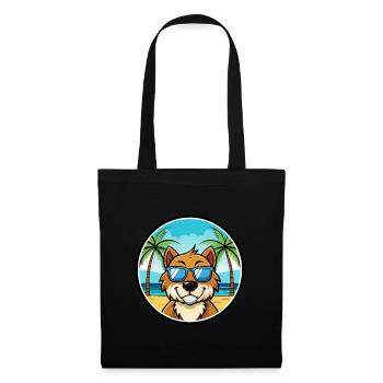 Tahltan Bear Dog Breed Cartoon Sunglasses Beach - Tote Bag - black - Front