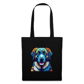 Anatolian Shepherd Dog Breed Cartoon Kawaii - Tote Bag - black - Front