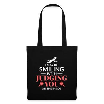 Flight Attendant Aviation Cabin Crew Air Hostess - Tote Bag - black - Front