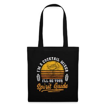 Blender Boissons Drinker Rum - Sac en tissu - noir - Devant