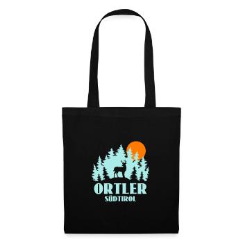 Ortler - Sac en tissu - noir - Devant