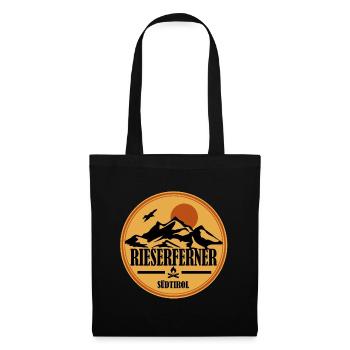 Rieserferner - Stoffbeutel - Schwarz - Vorne