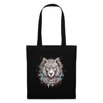 Beautiful Mystic Wild Cat - Tote Bag - black - Front