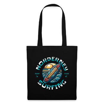 Norderney Surfing - Tote Bag - black - Front