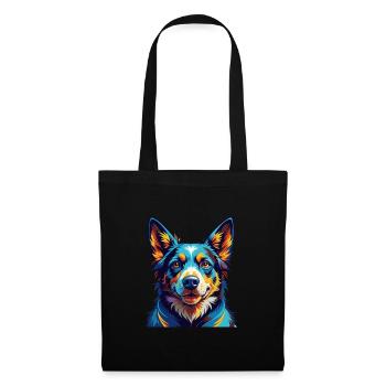 Portuguese Cattle Dog Breed Cartoon Kawaii - Tote Bag - black - Front