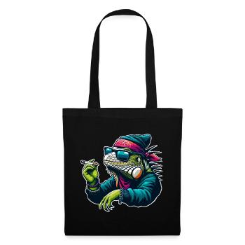 Cool Iguana Rocker - Tote Bag - black - Front