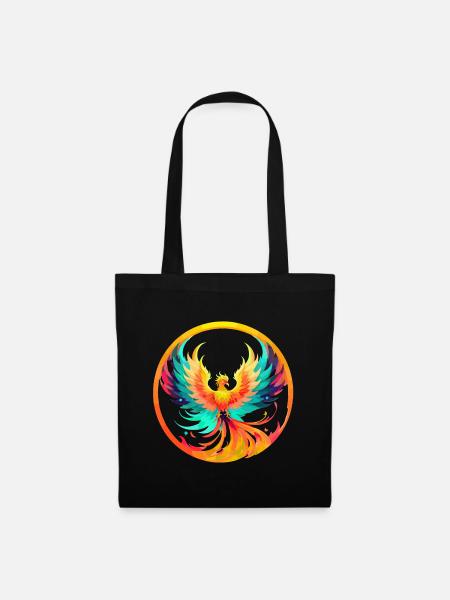 Phoenix Phönix - Stoffbeutel - Schwarz