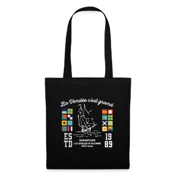 Vendée race around the globe - Tote Bag - black - Front