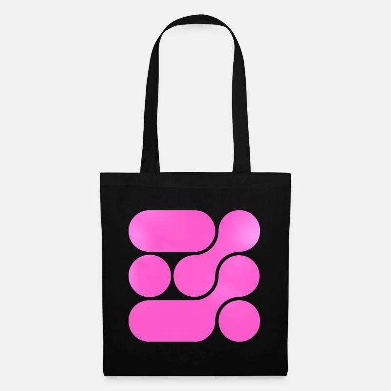 OCHOOO - Hard PInk - Stoffbeutel - Schwarz