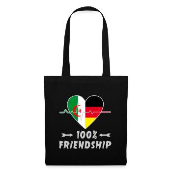 Algeria and Germany 100% friendship - Tote Bag - black - Front