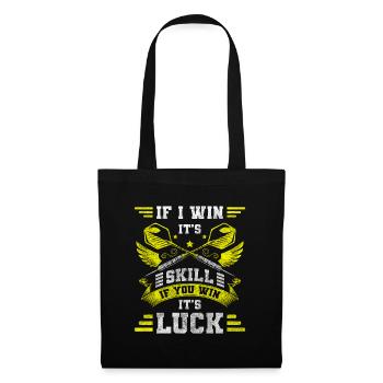 Dart Disc Bullseye Beer - Tote Bag - black - Front