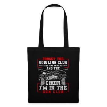 Club de tir Pistol Jäger - Sac en tissu - noir - Devant